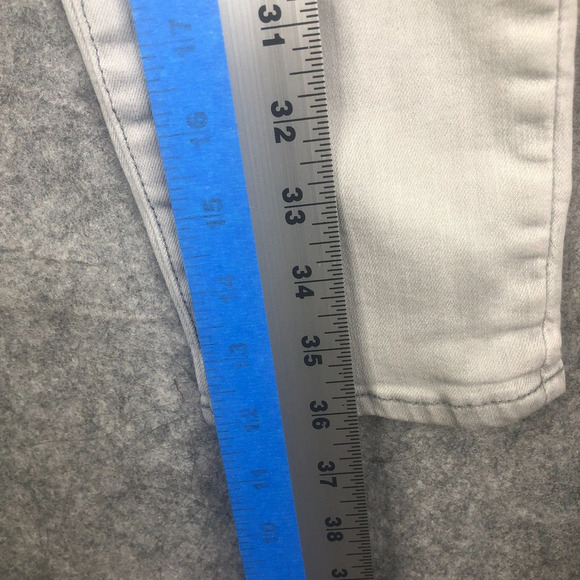 Athleta Skulptek Jeans Size 4 Slimming Shaping Denim Light Wash Comfort Utility - Picture 10 of 13
